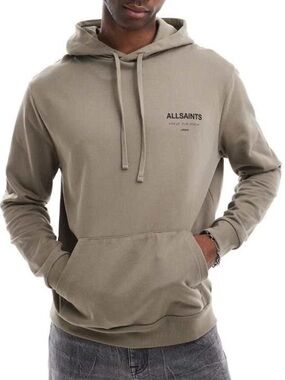 NWOT All Saints Underground Logo hoodie Size Large